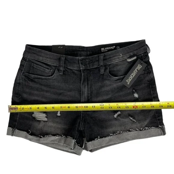 BlankNYC The Fulton Roll Up Shorts - Picture 11 of 13